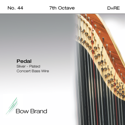 Bow Brand Pedal Wires Silver Plated PW-44D7S